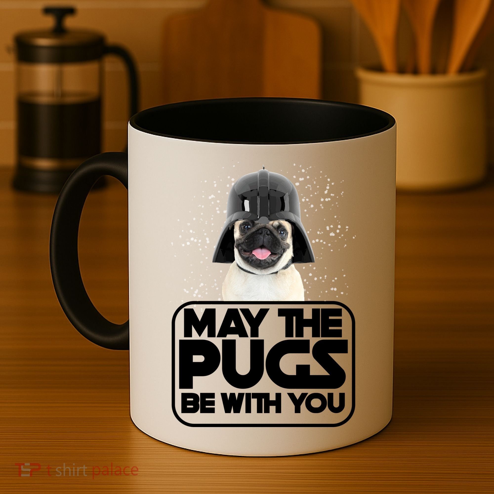 May The Pugs Be With You Coffee Mug
