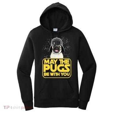 May The Pugs Be With You Women's Hoodie