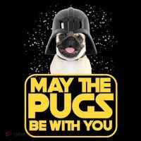 May The Pugs Be With You Toddler Hoodie thumb 2