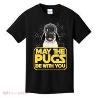 May The Pugs Be With You Kids T-Shirt thumb 0
