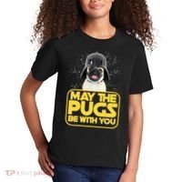 May The Pugs Be With You Kids T-Shirt thumb 2