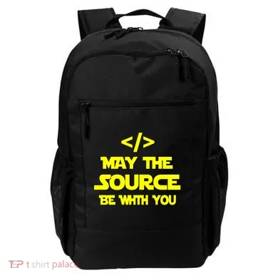 May The Source Be With You Backpack