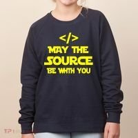 May The Source Be With You Women's Sweatshirt thumb 0