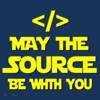 May The Source Be With You Button thumb 1