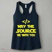 May The Source Be With You Women's Tank Top thumb 3