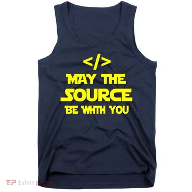 May The Source Be With You Tank Top