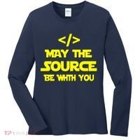 May The Source Be With You Women's Long Sleeve Shirt thumb 0