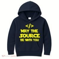 May The Source Be With You Kids Hoodie thumb 0