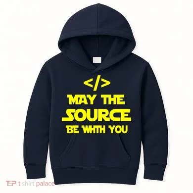 May The Source Be With You Kids Hoodie