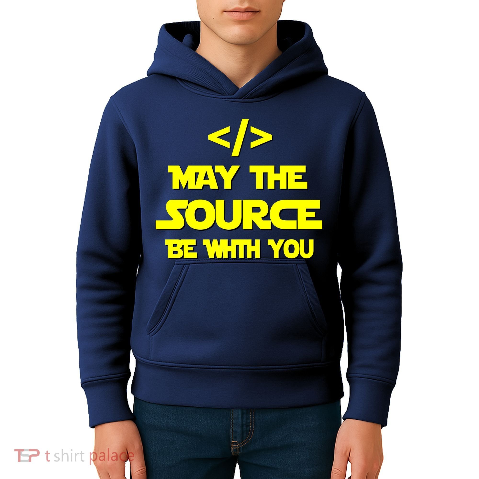 May The Source Be With You Kids Hoodie