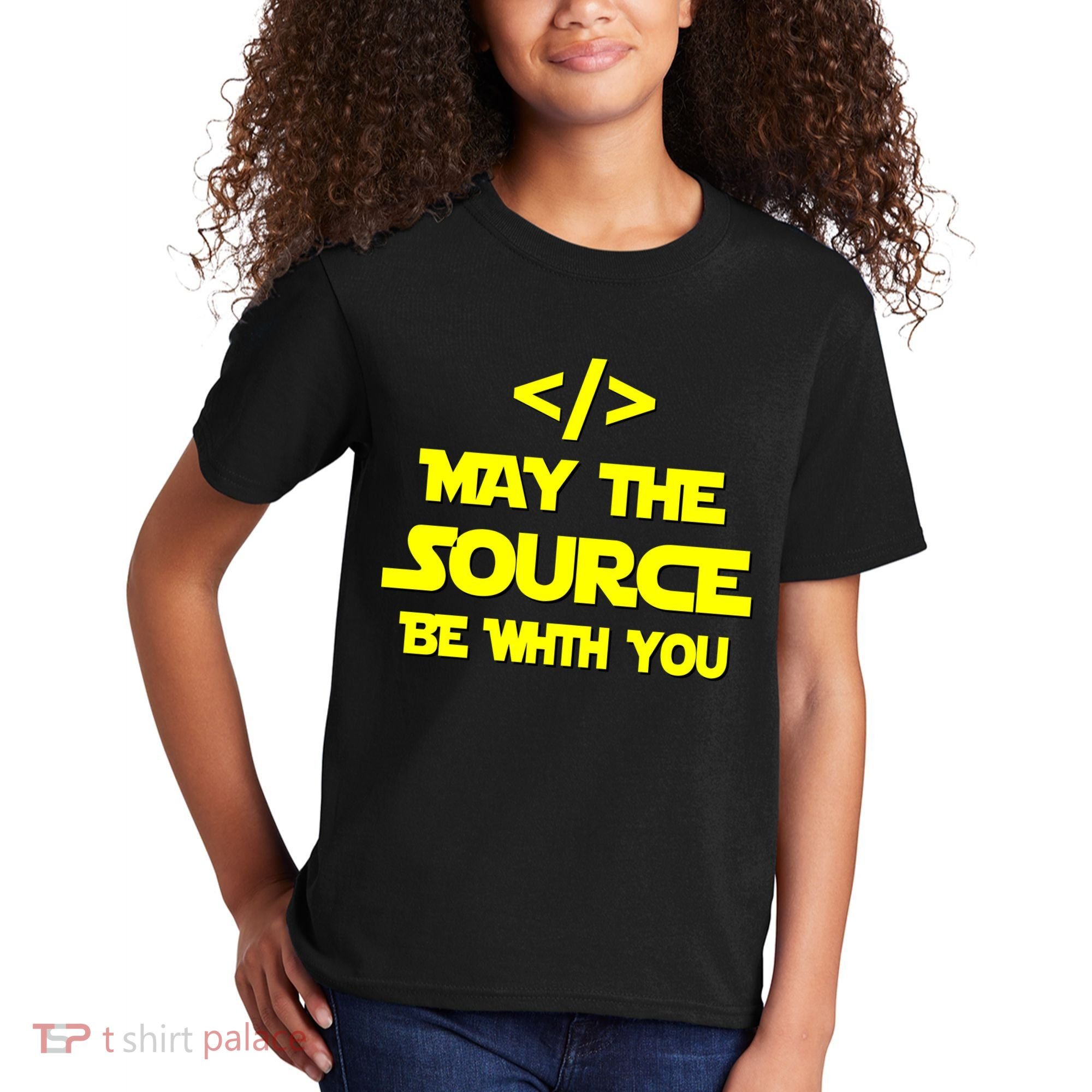 May The Source Be With You Kids T-Shirt