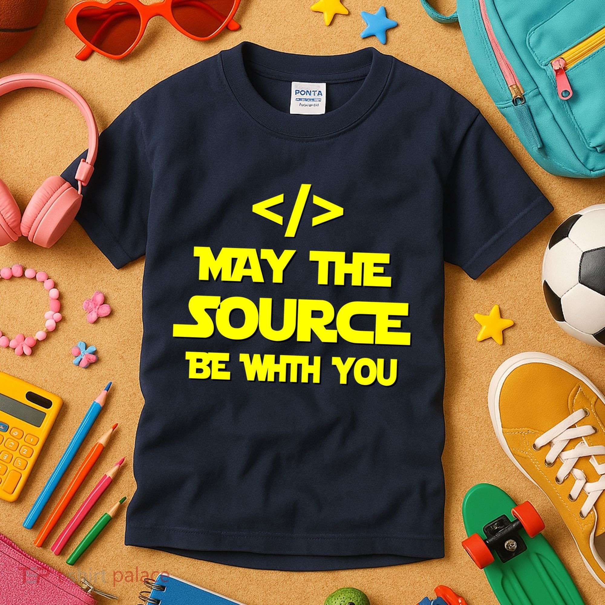 May The Source Be With You Kids T-Shirt