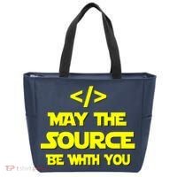 May The Source Be With You Tote Bag thumb 0