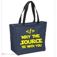 May The Source Be With You Tote Bag thumb 2