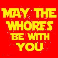 May The Whores Be With You Santa Hat thumb 1
