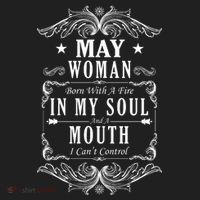 May Woman Funny Birthday Women's Sweatshirt thumb 2