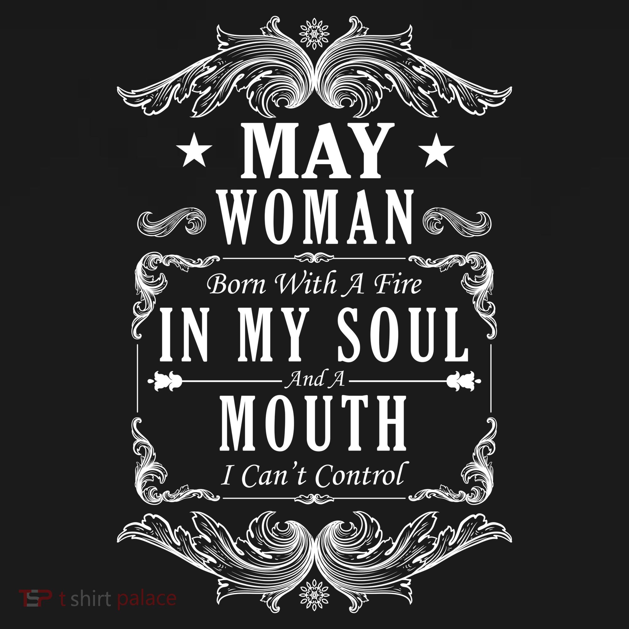May Woman Funny Birthday Ornament