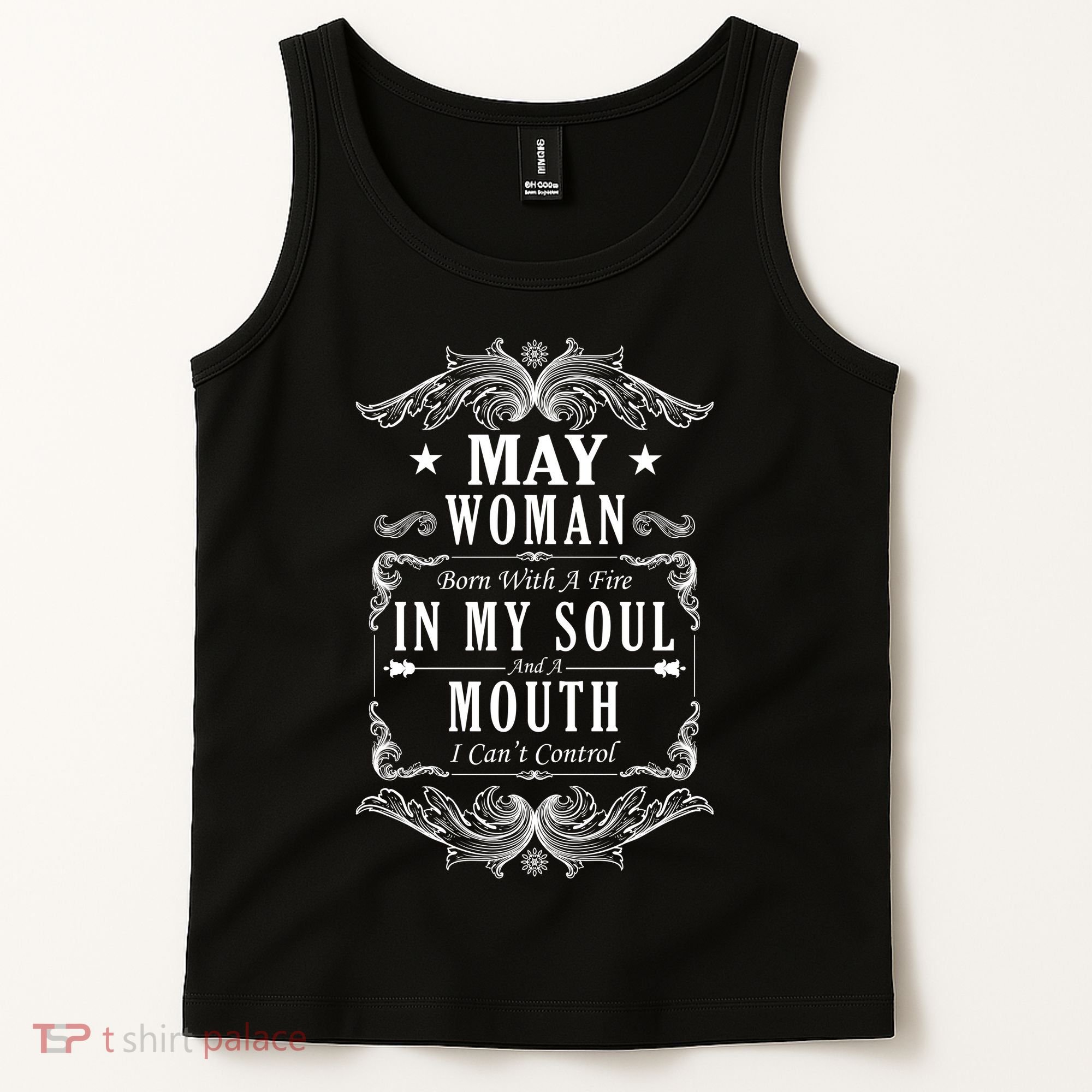 May Woman Funny Birthday Tank Top