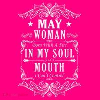 May Woman Funny Birthday Button thumb 1