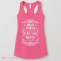 May Woman Funny Birthday Women's Tank Top thumb 0