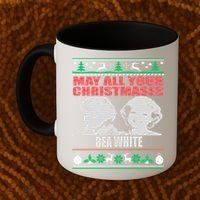 May All Your Christmases Bea White Coffee Mug thumb 2