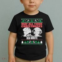 May All Your Christmases Bea White Toddler T-Shirt thumb 2