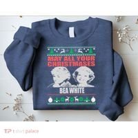 May All Your Christmases Bea White Sweatshirt thumb 2