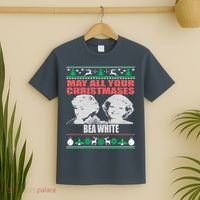 May All Your Christmases Bea White T-Shirt thumb 2