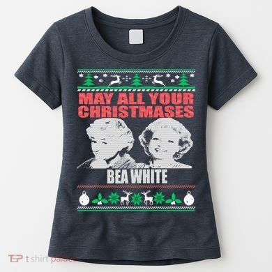 May All Your Christmases Bea White Women's T-Shirt