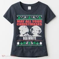 May All Your Christmases Bea White Women's T-Shirt thumb 0