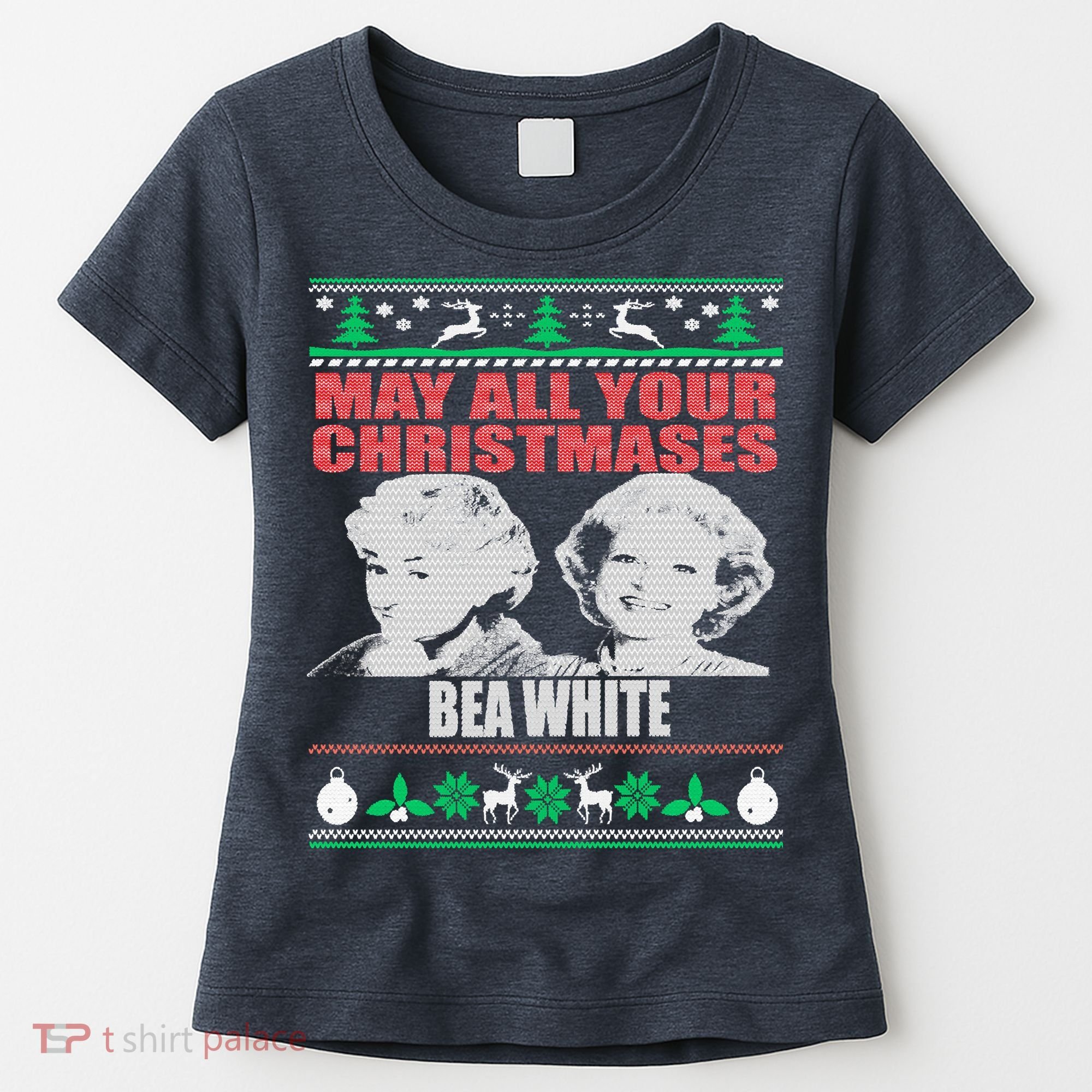 May All Your Christmases Bea White Women's T-Shirt