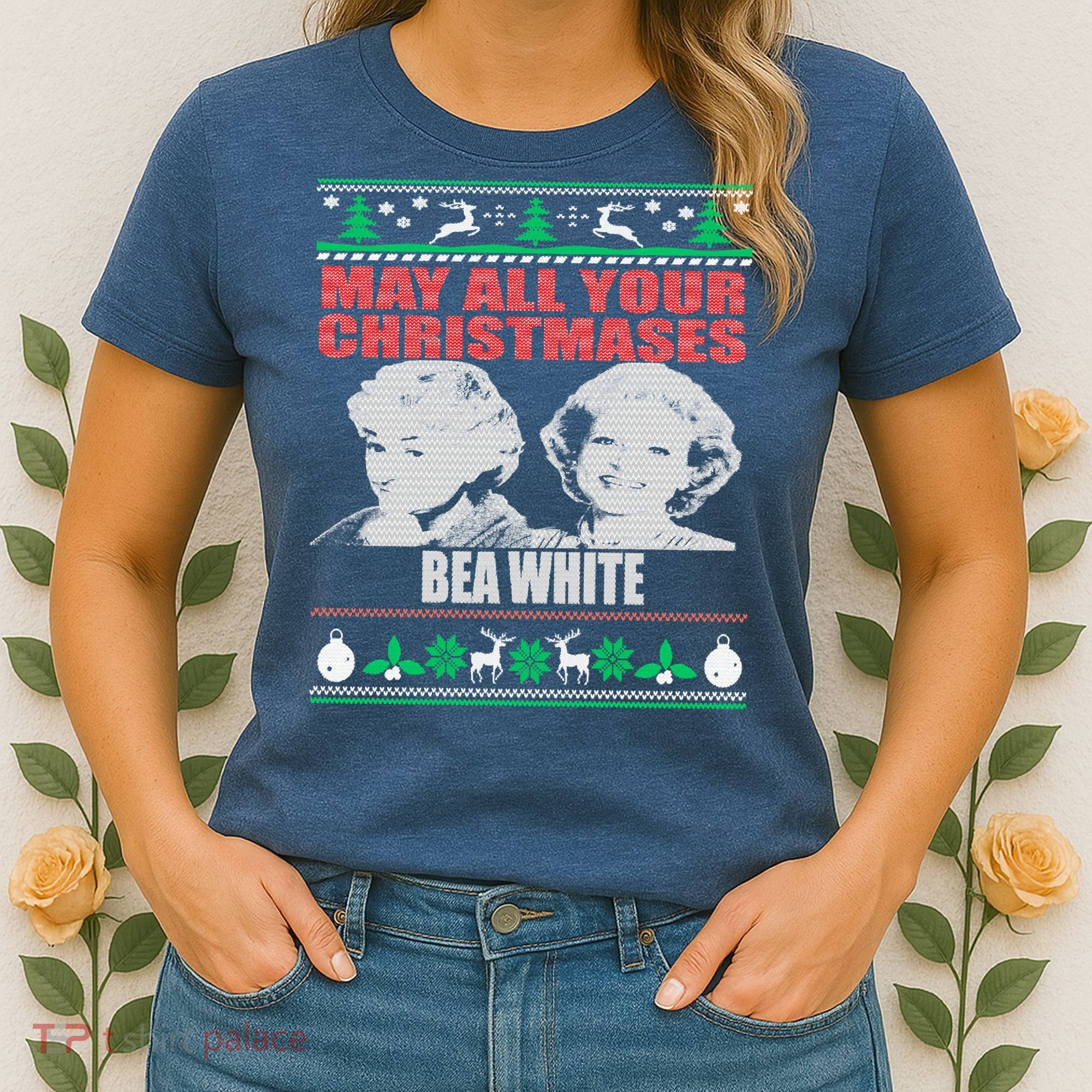 May All Your Christmases Bea White Women's T-Shirt