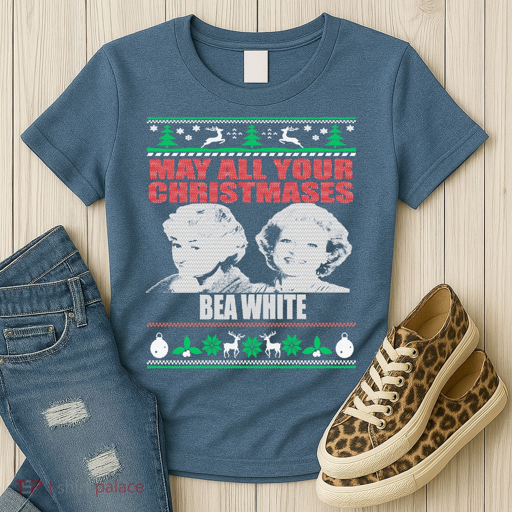 May All Your Christmases Bea White Women's T-Shirt