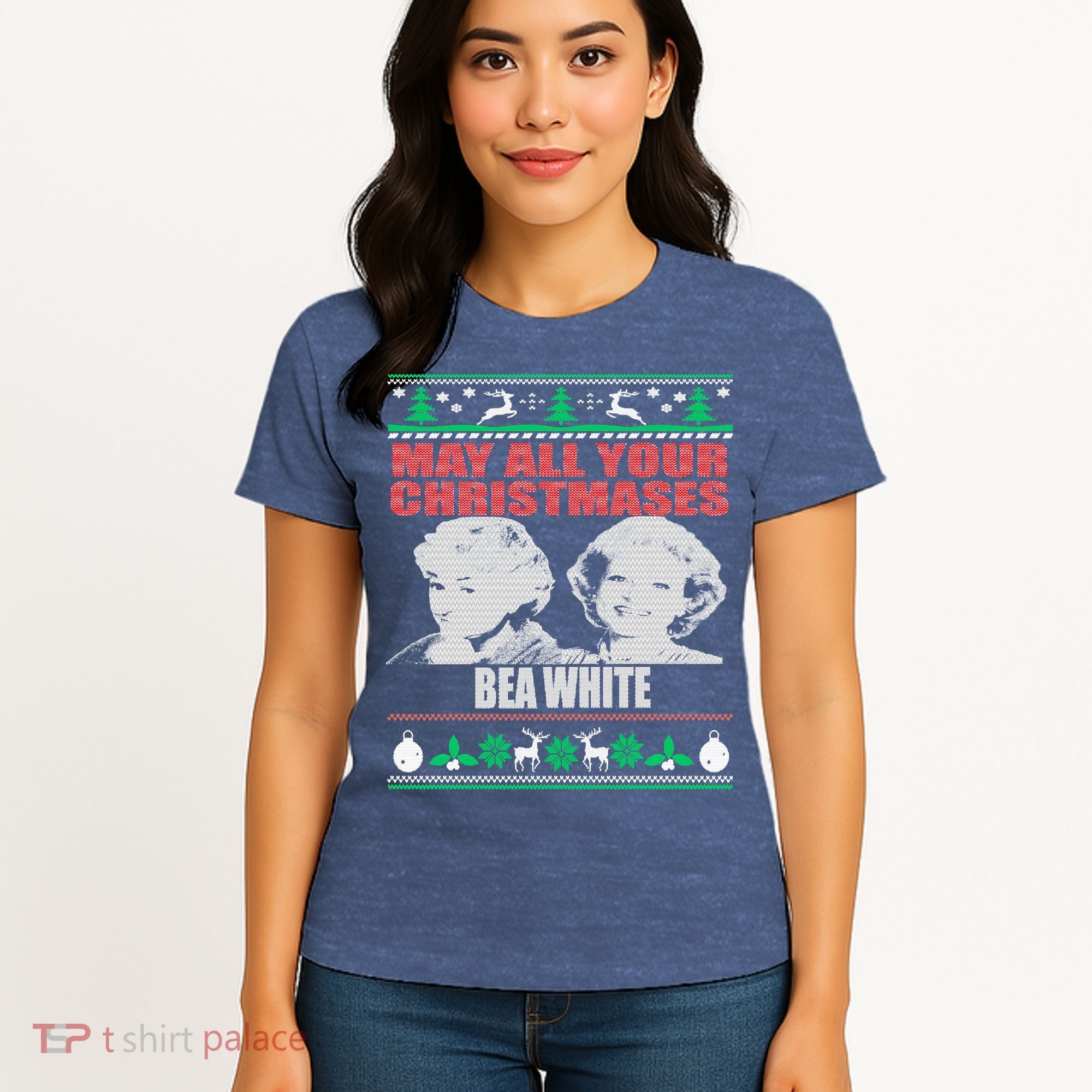 May All Your Christmases Bea White Women's T-Shirt