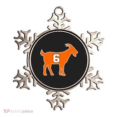 Mayfield Goat Cleveland, Ohio Football Ornament