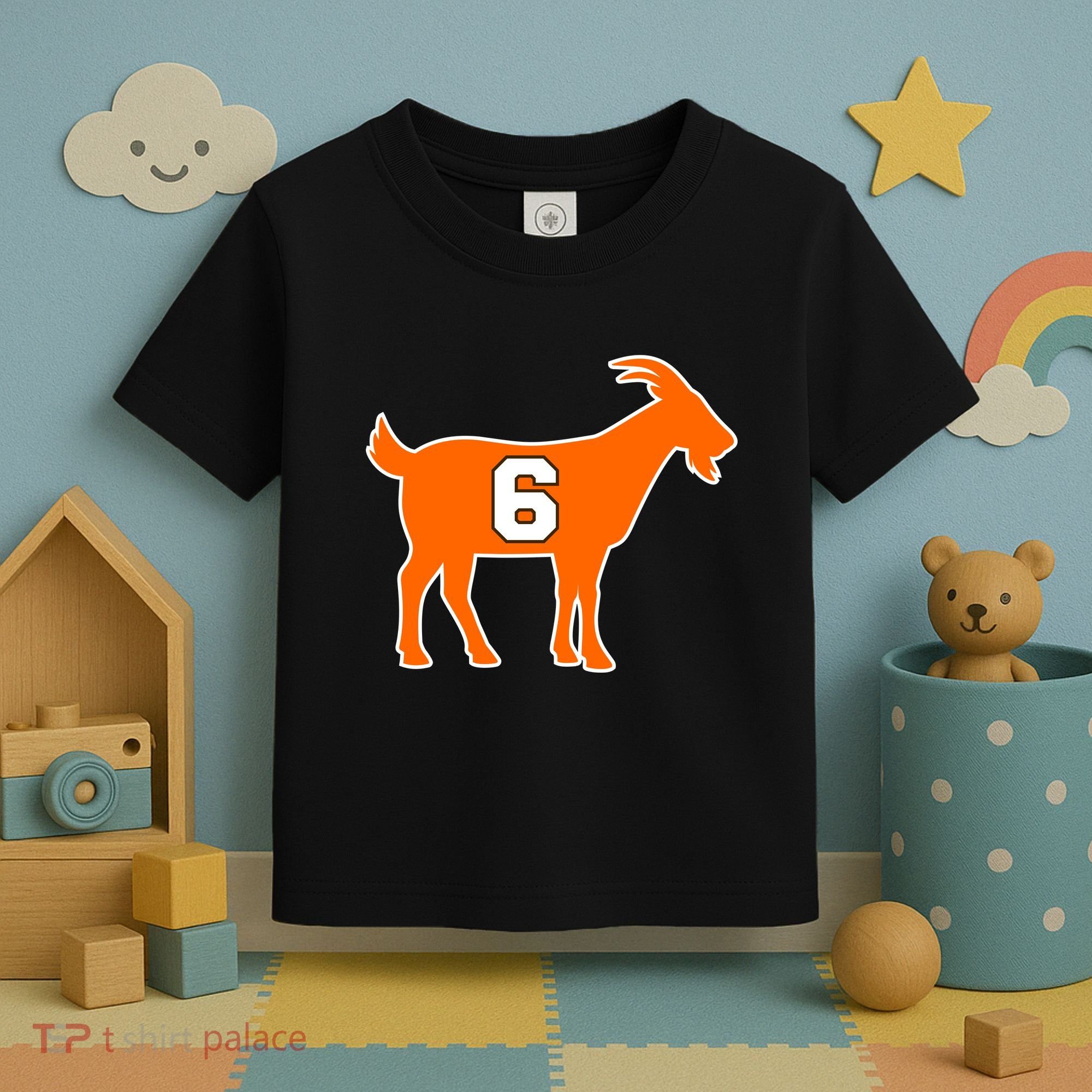 Mayfield Goat Cleveland, Ohio Football Toddler T-Shirt