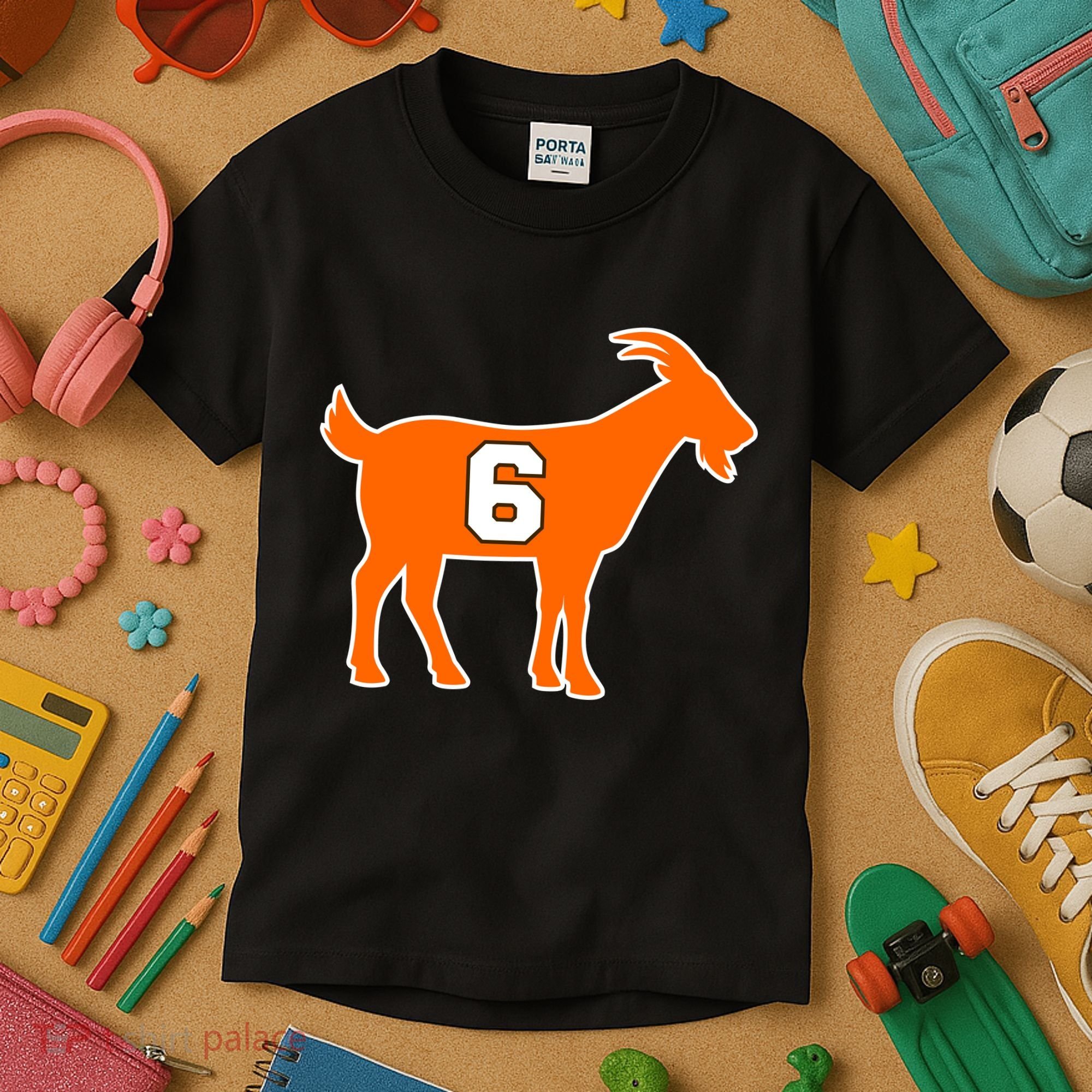 Mayfield Goat Cleveland, Ohio Football Kids T-Shirt