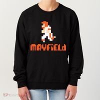 Mayfield Pixel Quarterback Cleveland Women's Sweatshirt thumb 0