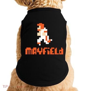 Mayfield Pixel Quarterback Cleveland Doggie Tank