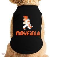 Mayfield Pixel Quarterback Cleveland Doggie Tank thumb 0