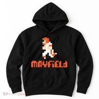 Mayfield Pixel Quarterback Cleveland Hoodie thumb 0