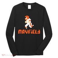 Mayfield Pixel Quarterback Cleveland Long Sleeve Shirt thumb 0