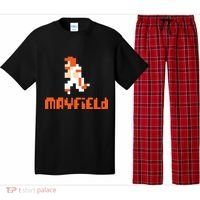 Mayfield Pixel Quarterback Cleveland Pajama Set thumb 0