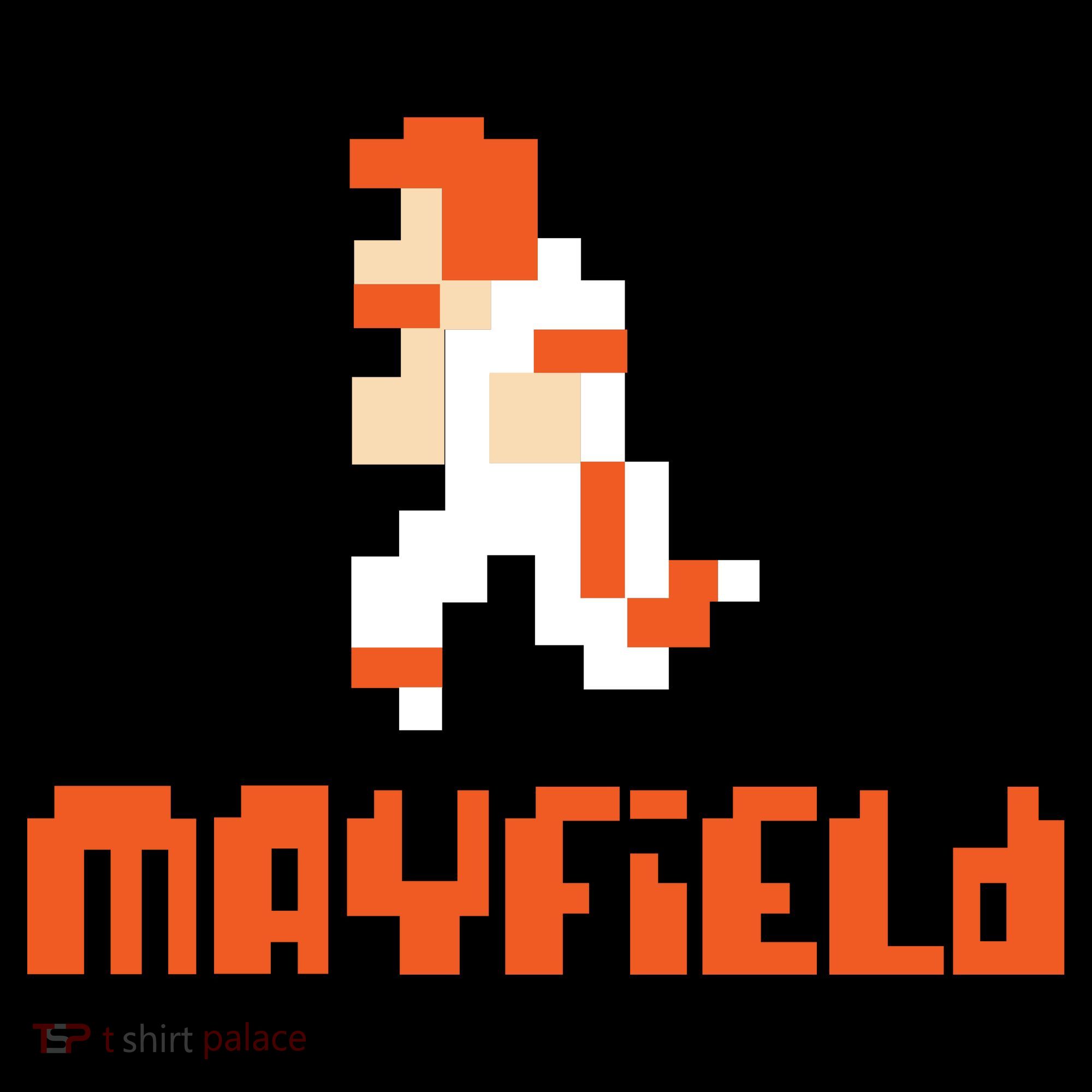 Mayfield Pixel Quarterback Cleveland Pajama Set