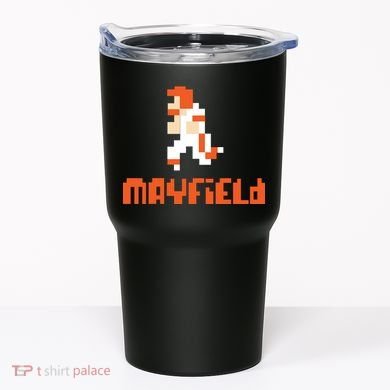 Mayfield Pixel Quarterback Cleveland Tumbler