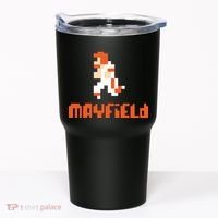 Mayfield Pixel Quarterback Cleveland Tumbler thumb 0