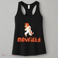 Mayfield Pixel Quarterback Cleveland Women's Tank Top thumb 3