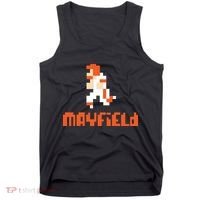 Mayfield Pixel Quarterback Cleveland Tank Top thumb 0