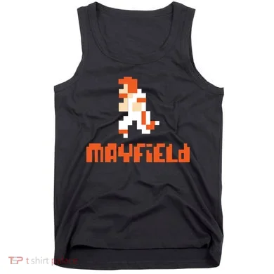 Mayfield Pixel Quarterback Cleveland Tank Top