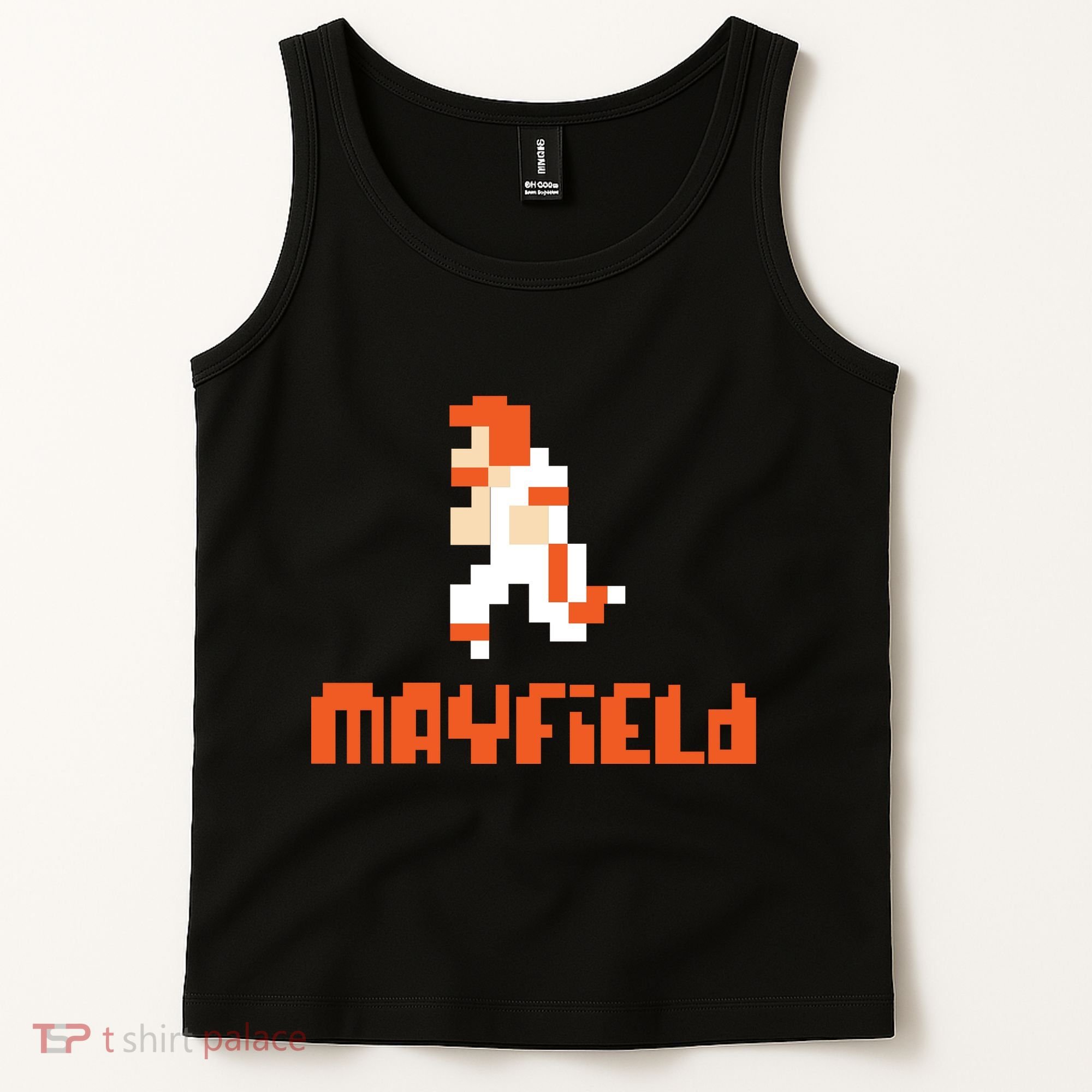 Mayfield Pixel Quarterback Cleveland Tank Top